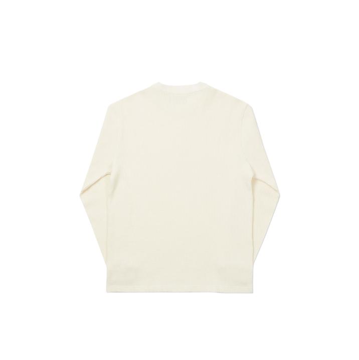 Thumbnail WAFFLE LONGSLEEVE WHITE one color