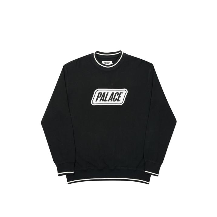 Thumbnail DAS PALACE WAFFLE CREW BLACK one color