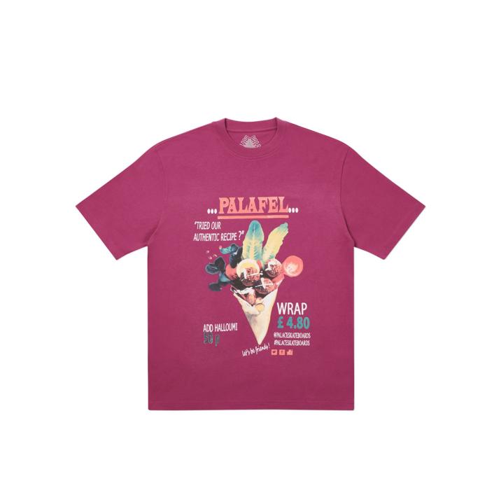 PALAFEL T-SHIRT WINE one color