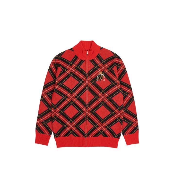 Thumbnail DOUBLE CROSS KNIT RED one color