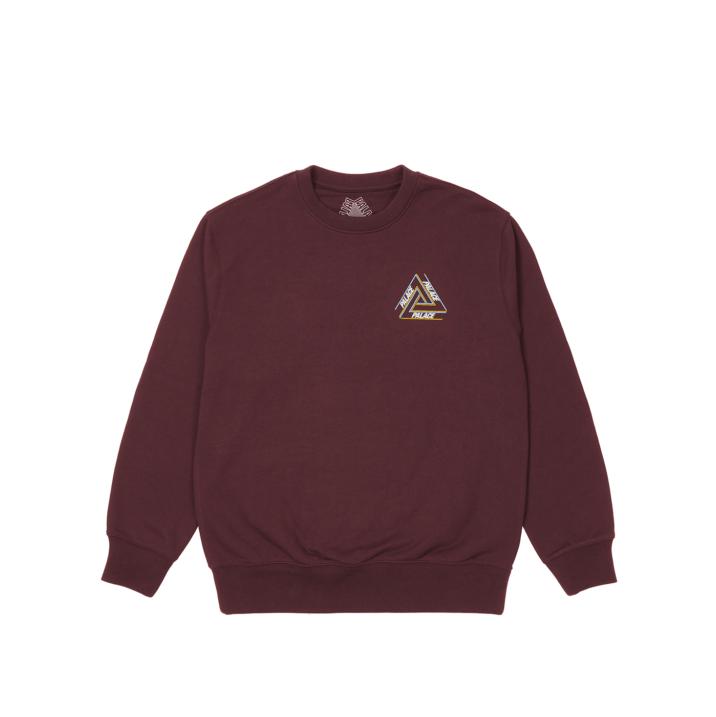 Thumbnail BASICALLY A TRI-FERG CREW BURGUNDY one color