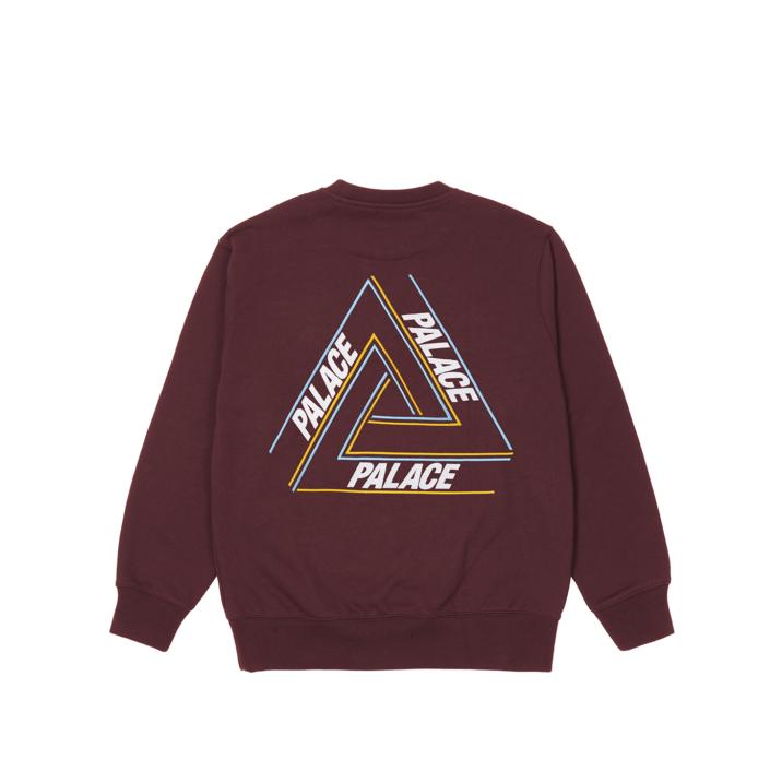 Thumbnail BASICALLY A TRI-FERG CREW BURGUNDY one color