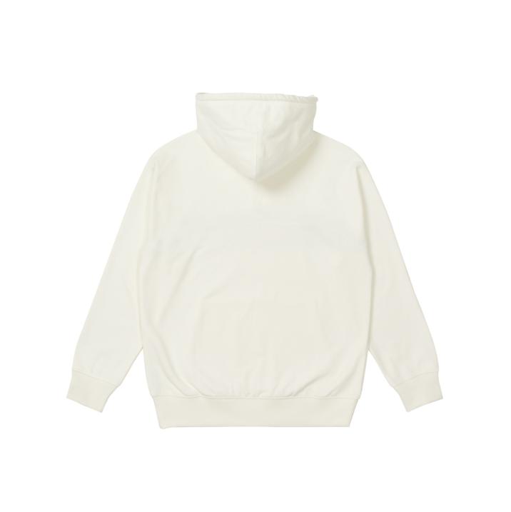 Thumbnail DROP SHOULDER DENIM APPLIQUE HOOD WHITE one color