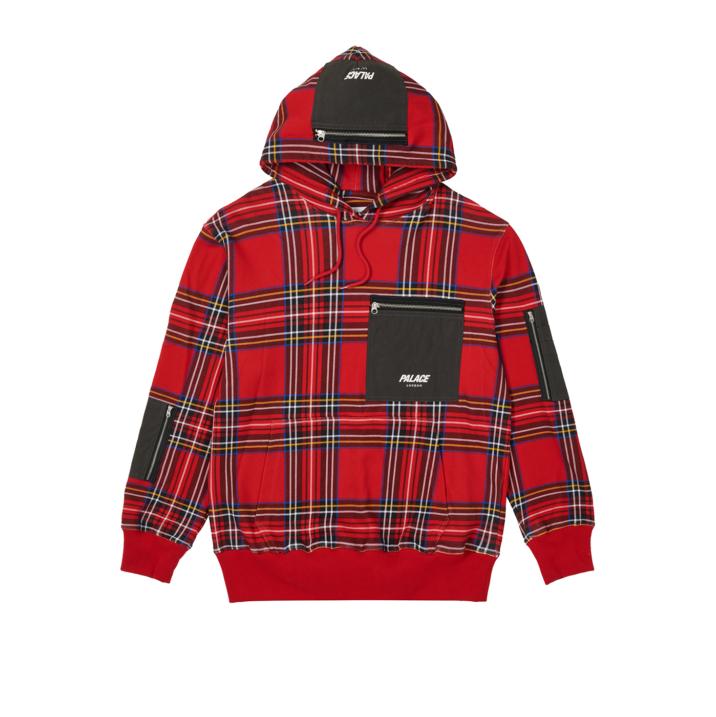 Thumbnail FLIGHT POCKET HOOD RED TARTAN one color