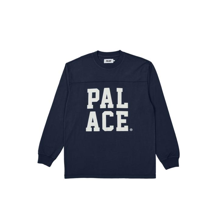 Thumbnail PAL ACE PANEL LONGSLEEVE NAVY one color