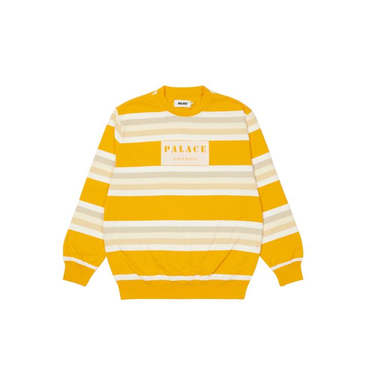 Thumbnail RAINBOW STRIPE LONGSLEEVE YELLOW one color