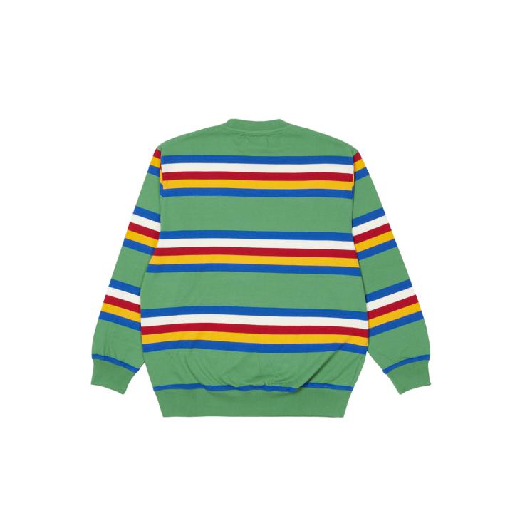 Thumbnail RAINBOW STRIPE LONGSLEEVE GREEN one color