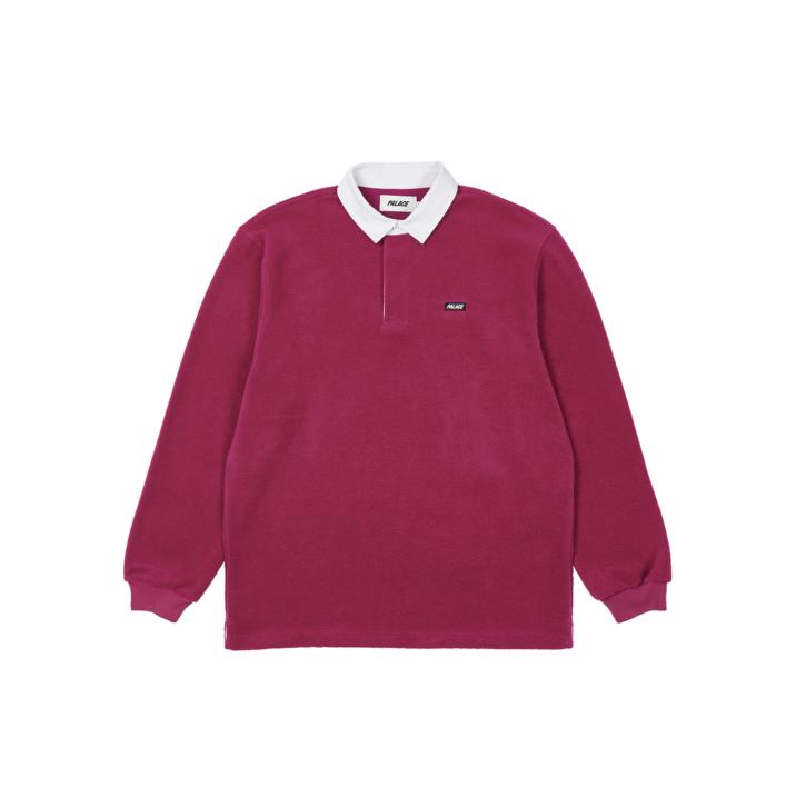 Thumbnail FLEECE RUGBY CRIMSON PINK one color