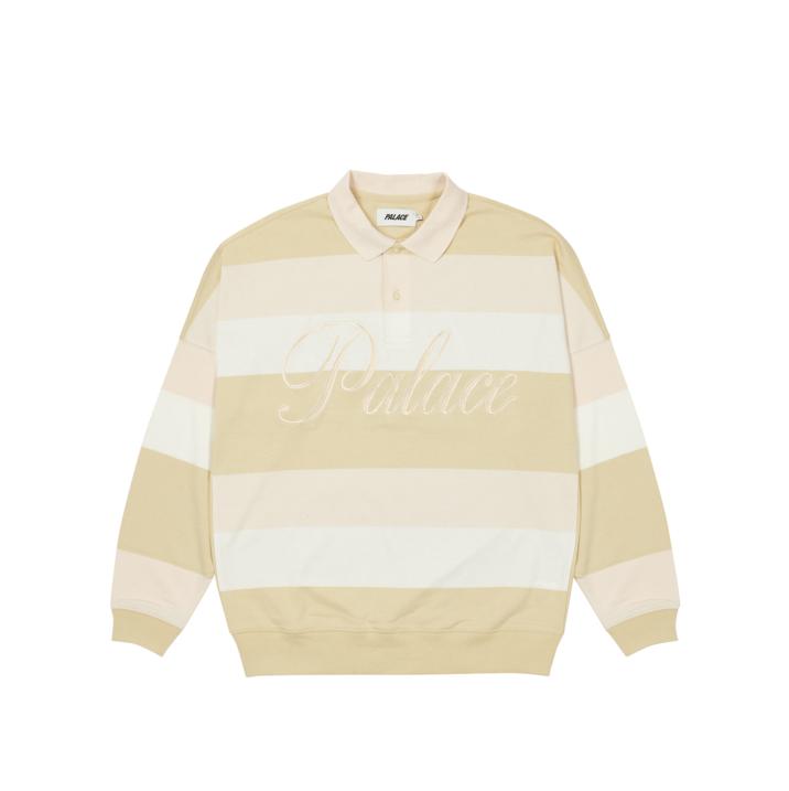 Thumbnail CLASSIC STRIPE DROP SHOULDER POLO CREAMS one color