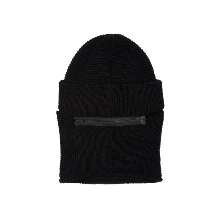 Thumbnail ZIP OFF FACEMASK BEANIE BLACK one color