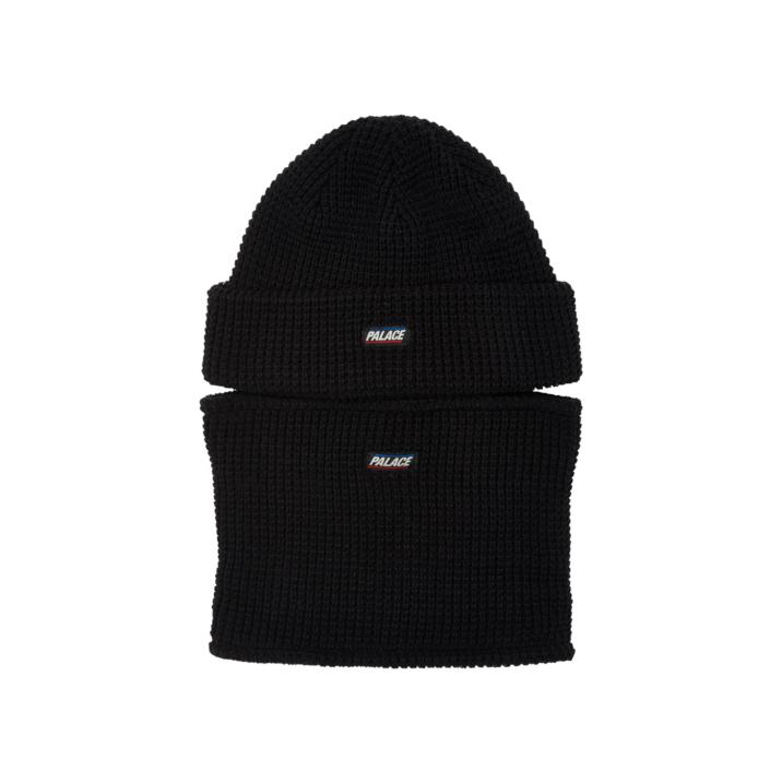 Thumbnail ZIP OFF FACEMASK BEANIE BLACK one color