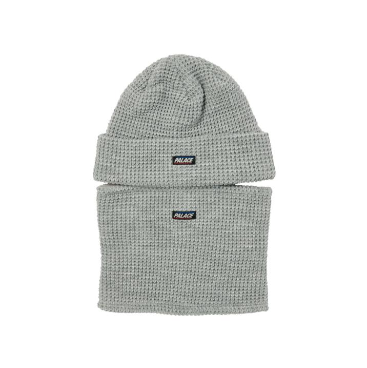 Thumbnail ZIP OFF FACEMASK BEANIE LIGHT GREY MARL one color