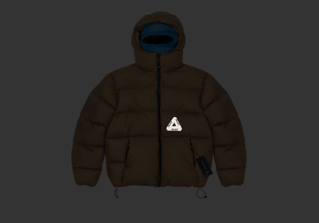 Palace Pertex Balaclava Puffa Fawn S