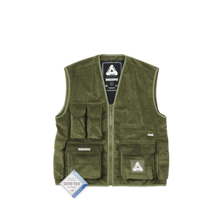 Thumbnail GORE-TEX INFINIUM CORDUROY VEST GREEN one color