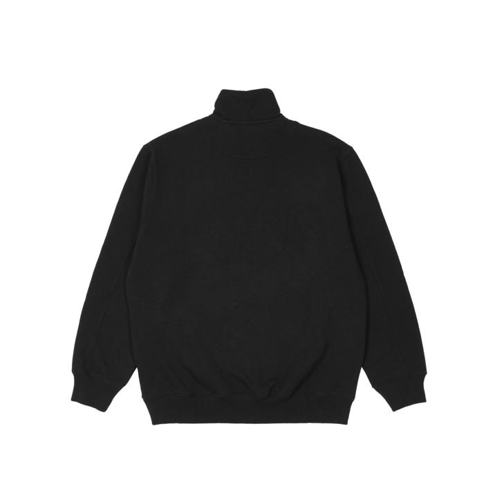 Thumbnail VELOUR 1/4 ZIP BLACK one color