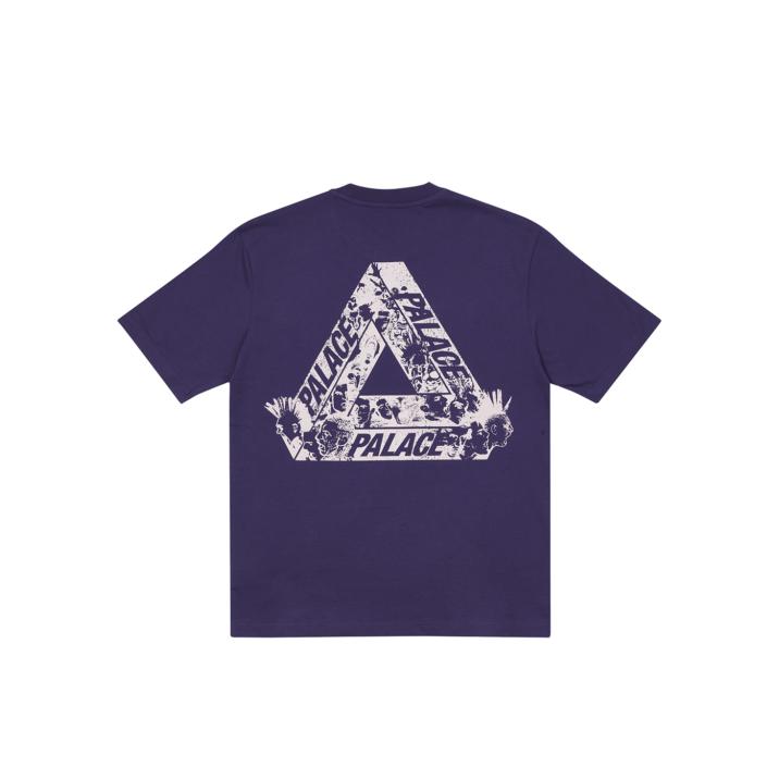 Thumbnail TRI-HEADS T-SHIRT PURPLE one color