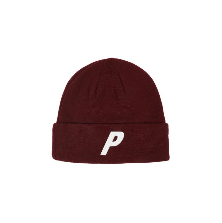 Thumbnail P BEANIE BURGUNDY one color