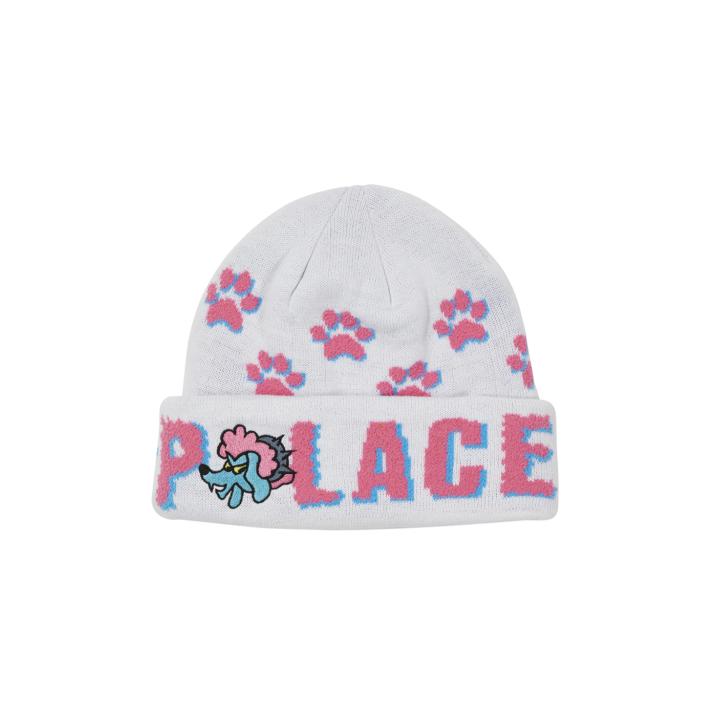 POODLE BEANIE WHITE one color