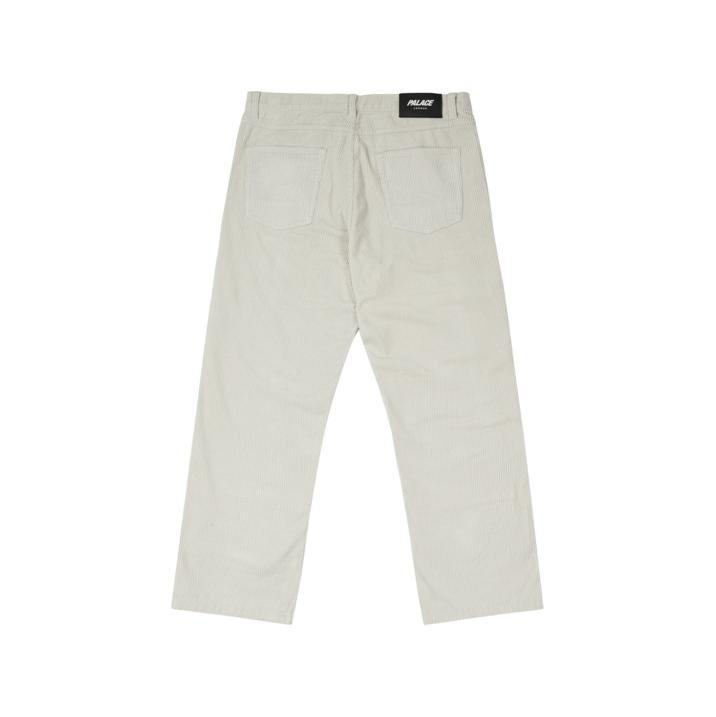 Thumbnail WASHED CORD TROUSER WHITE one color