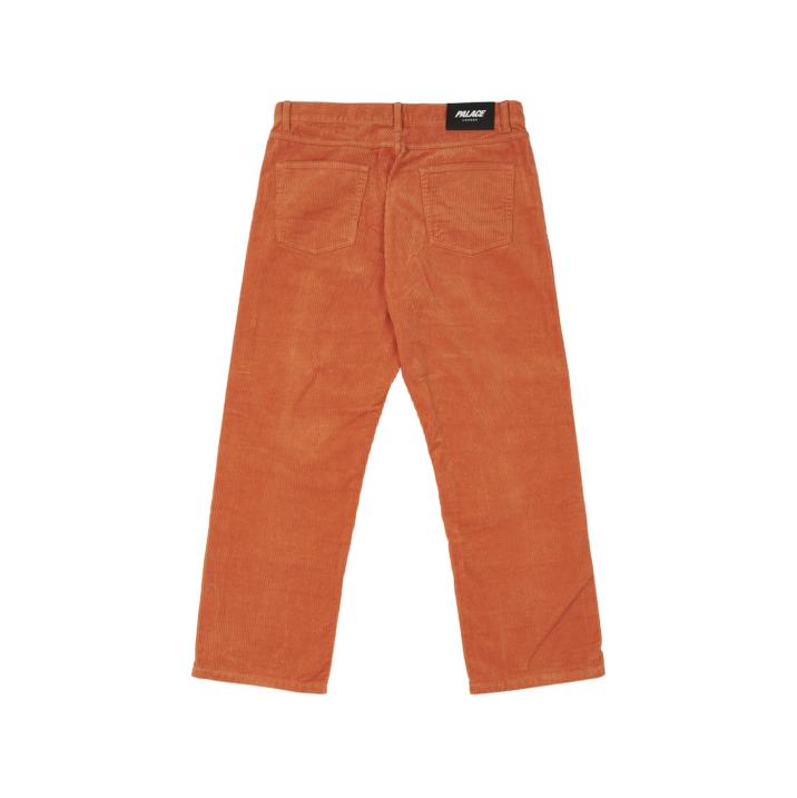 Thumbnail WASHED CORD TROUSER BRANDY one color