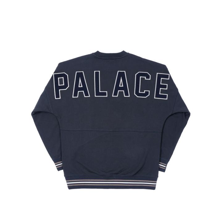 Thumbnail DROP SHOULDER COLLEGE CREW NAVY one color