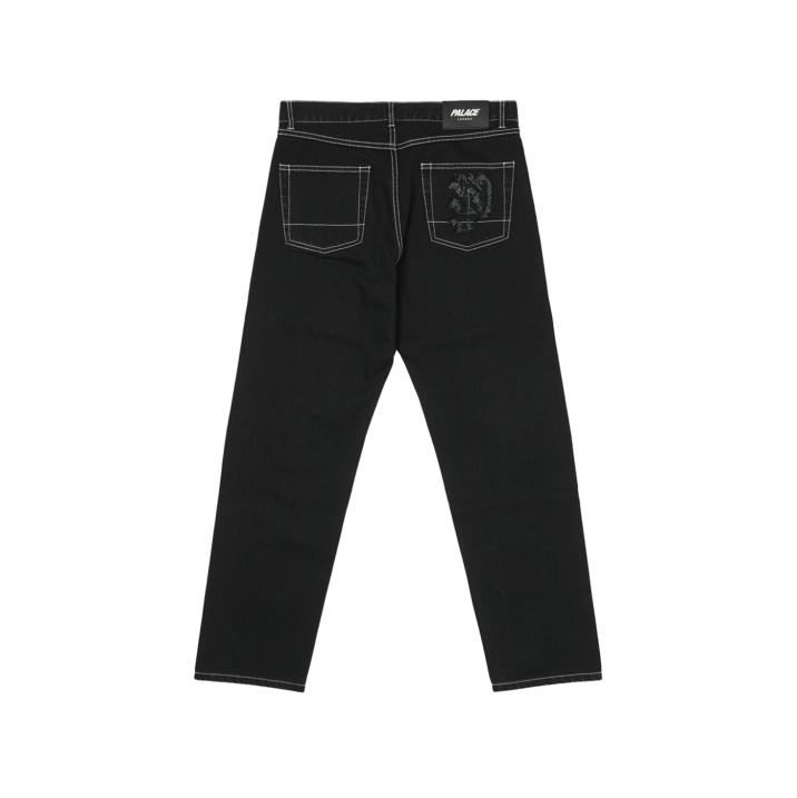 Thumbnail LIQUE DENIM JEAN BLACK one color