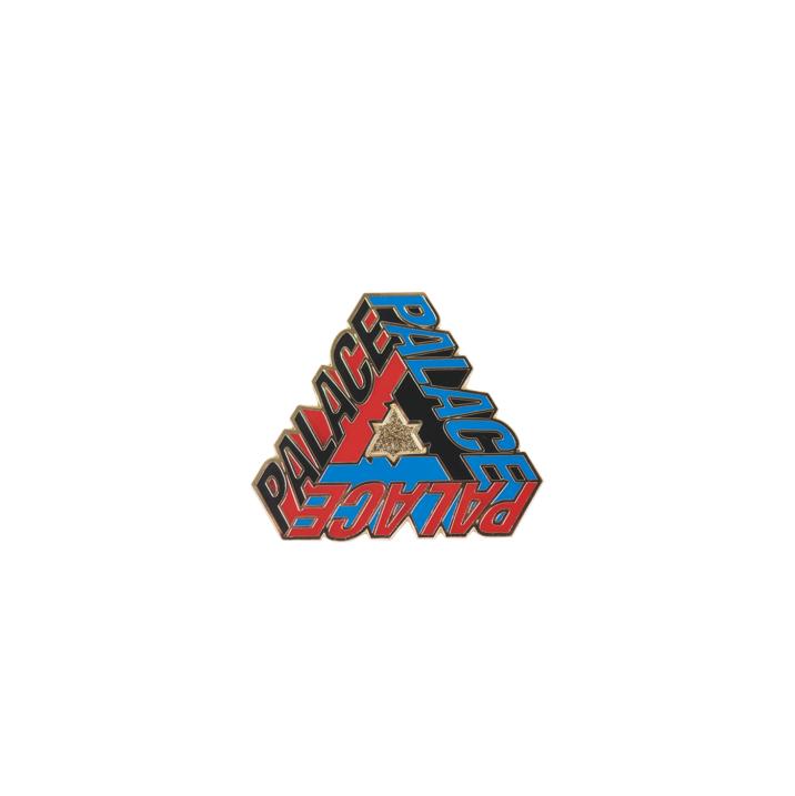 P 3-D PIN BADGE MULTI one color