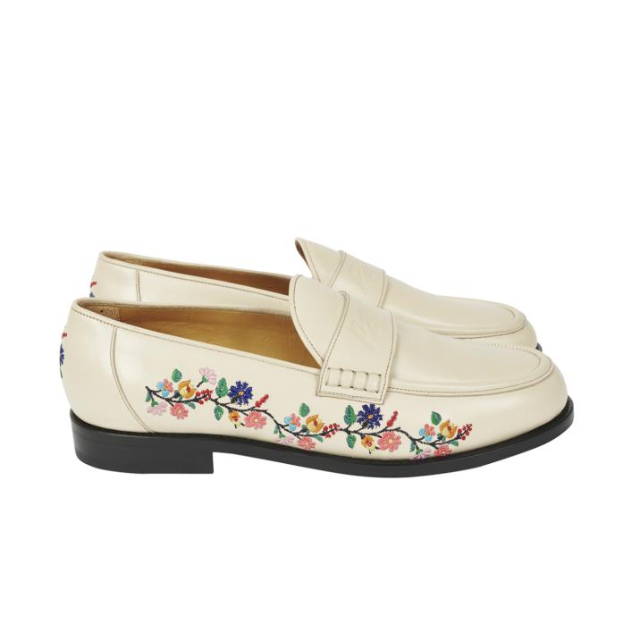 Thumbnail FLOWER STITCH LOAFER WHITE one color