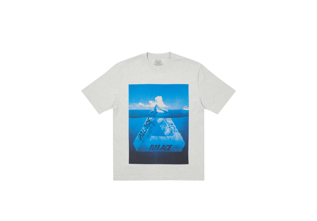 Berg-Ferg T-Shirt Grey Marl - Winter 2021 - Palace Community