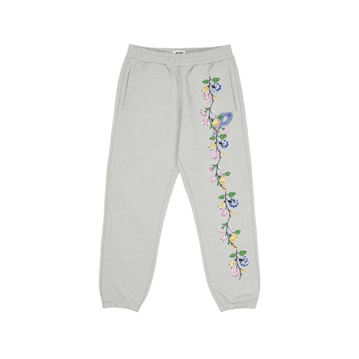 Thumbnail FLOWER STITCH JOGGERS GREY MARL one color