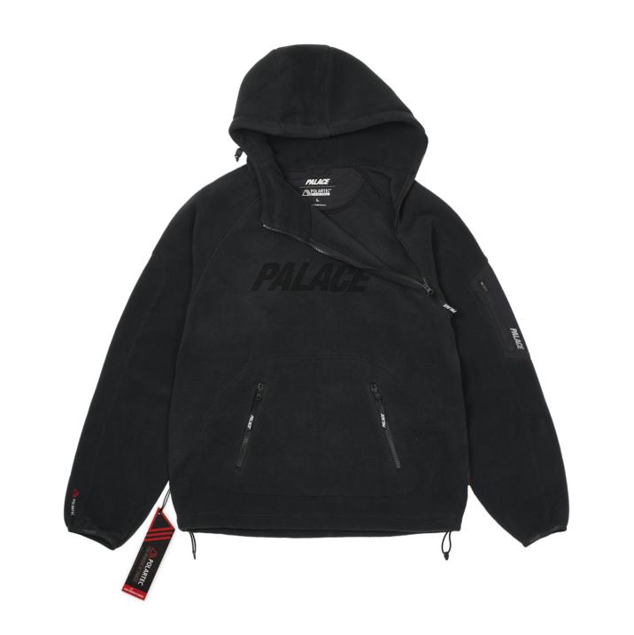 Polartec Venter Hood Jacket Black - Winter 2022 - Palace Community