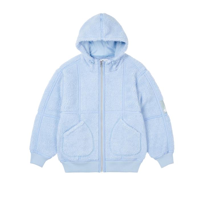 Thumbnail SHERPA HOODED JACKET LIGHT BLUE one color