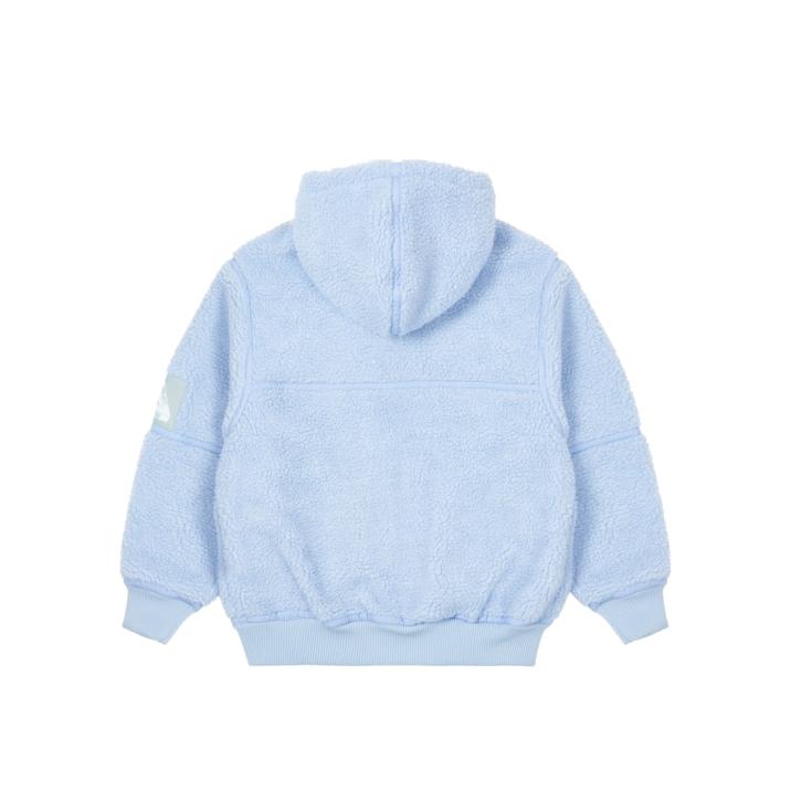 Thumbnail SHERPA HOODED JACKET LIGHT BLUE one color