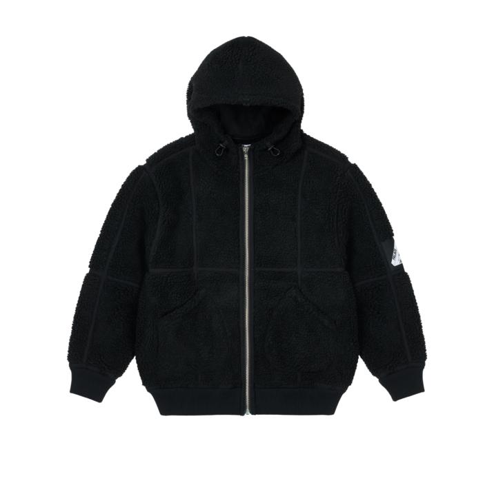 Thumbnail SHERPA HOODED JACKET BLACK one color