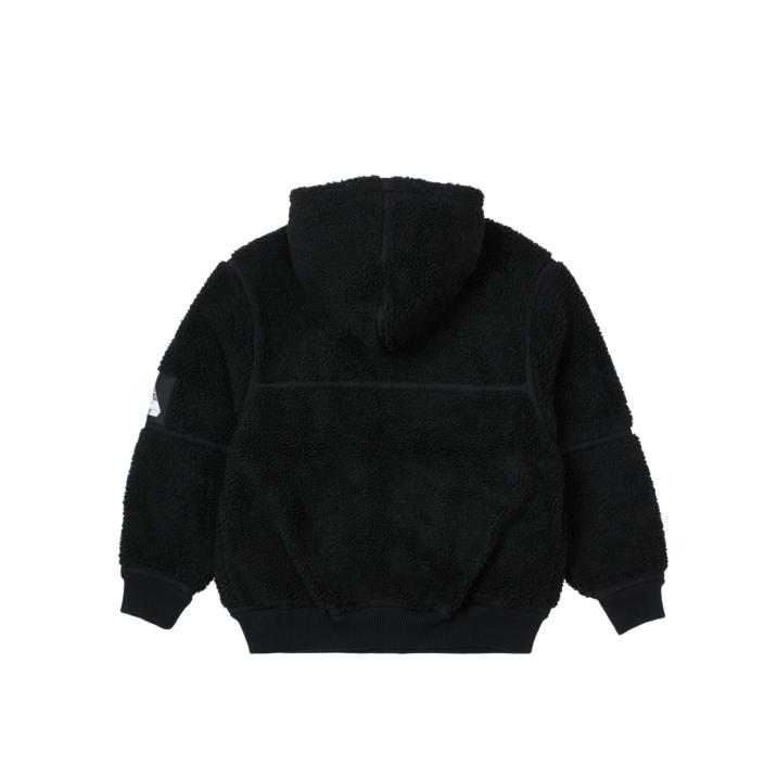 Thumbnail SHERPA HOODED JACKET BLACK one color