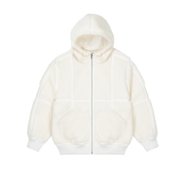 Thumbnail SHERPA HOODED JACKET OFF WHITE one color