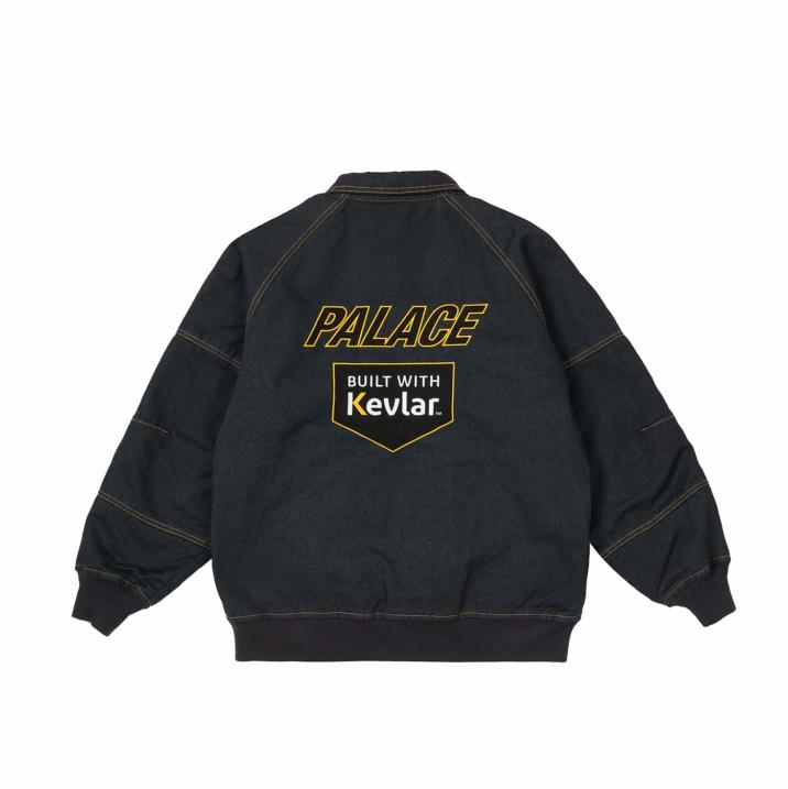 Thumbnail KEVLAR DENIM BOMBER INDIGO one color