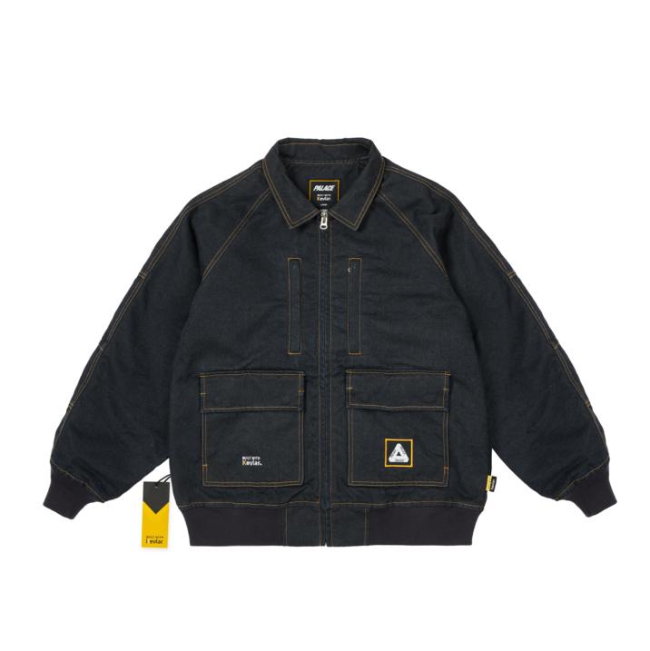 Thumbnail KEVLAR DENIM BOMBER INDIGO one color