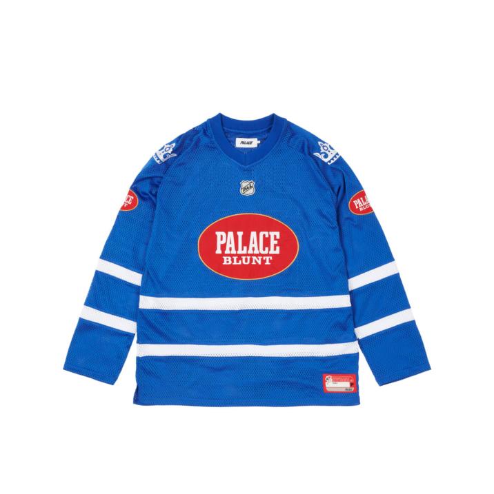 Thumbnail PALACE BLUNT HOCKEY JERSEY BLUE one color