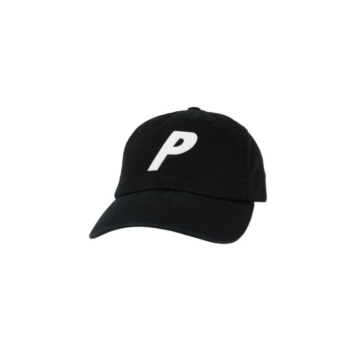 Thumbnail P 6-PANEL BLACK one color