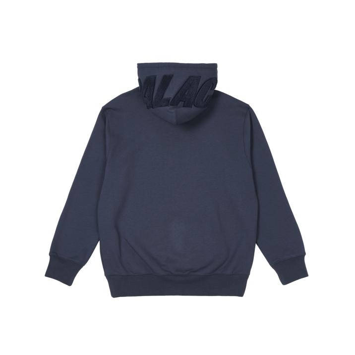 Thumbnail SPELL OUT CHENILLE HOOD NAVY one color