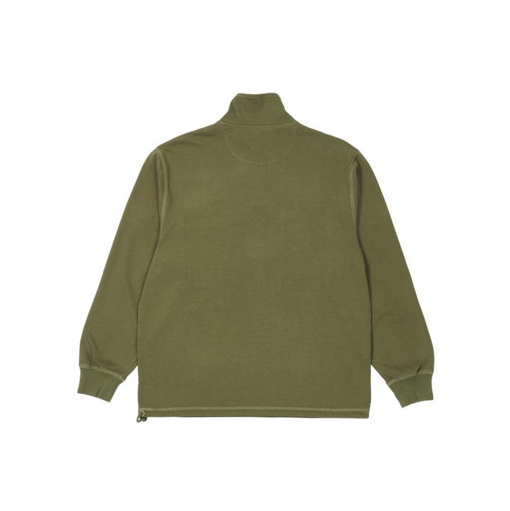 Thumbnail 1/4 ZIP 380 FUNNEL NECK OLIVE one color