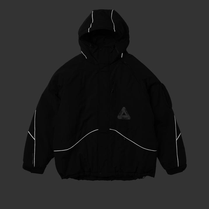 M-Tech Hooded Jacket Black - Winter 2022 - Palace Community