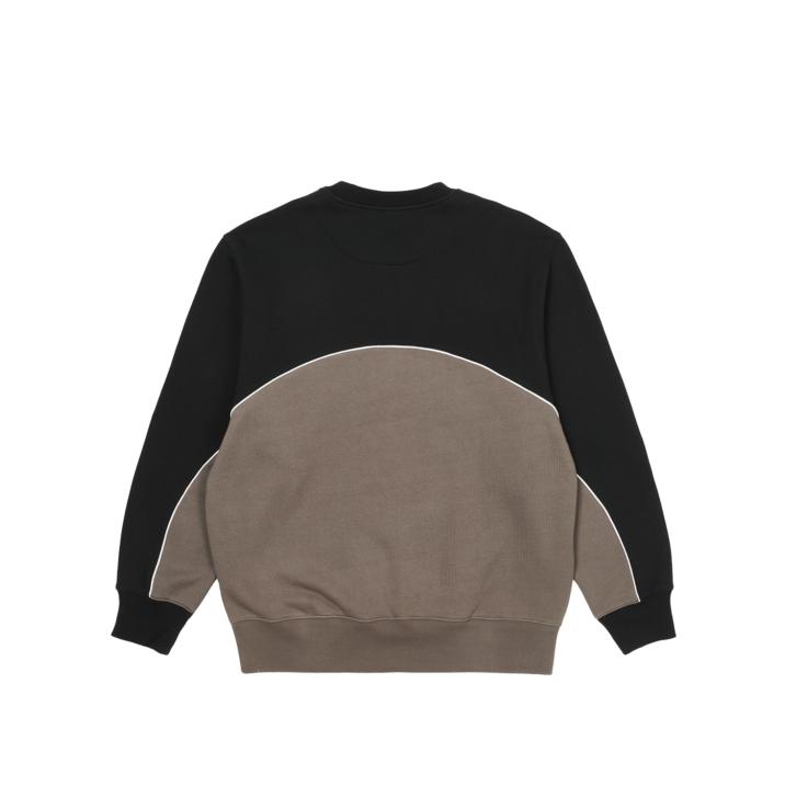 Thumbnail 2 TONE ARCH CREW BLACK / GREY one color