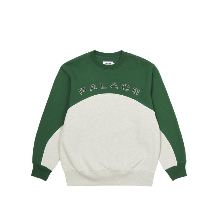 Thumbnail 2 TONE ARCH CREW GREEN / GREY MARL one color