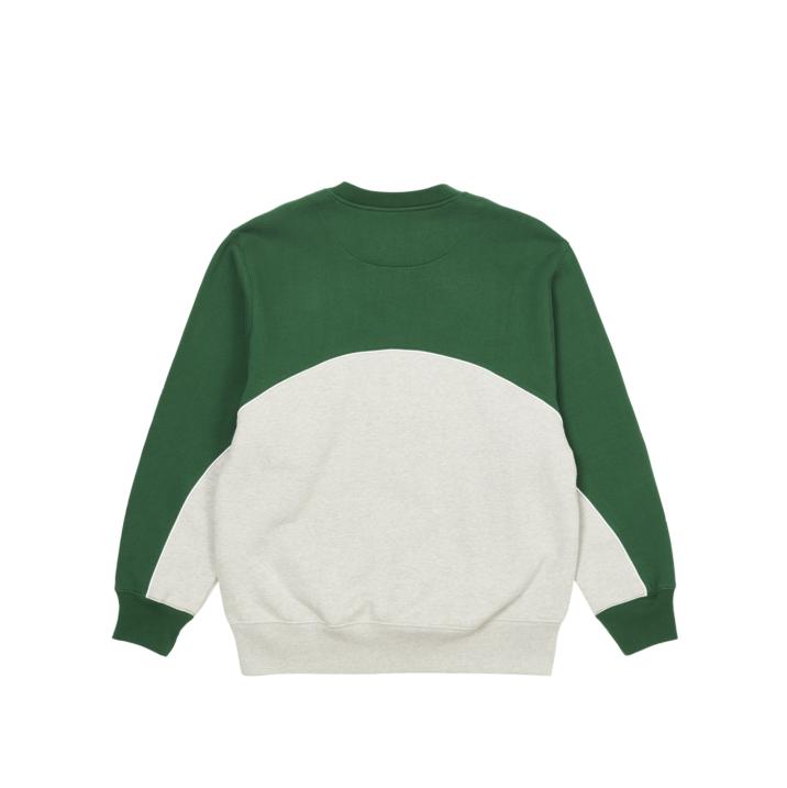 Thumbnail 2 TONE ARCH CREW GREEN / GREY MARL one color