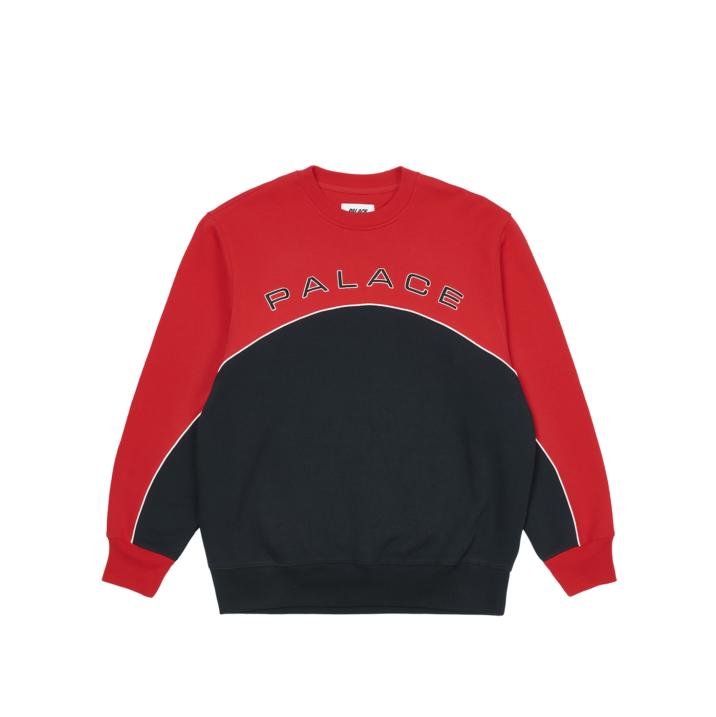 Thumbnail 2 TONE ARCH CREW RED / NAVY one color