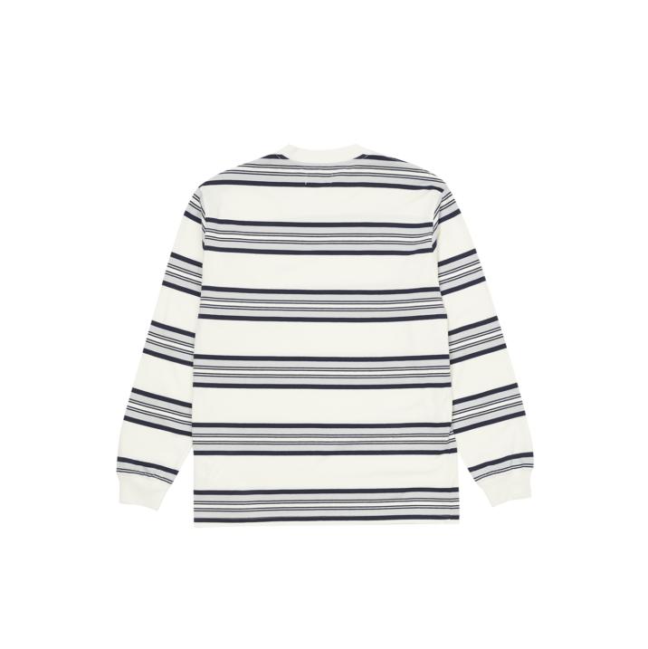 Thumbnail STONER STRIPE LONGSLEEVE TOP WHITE one color