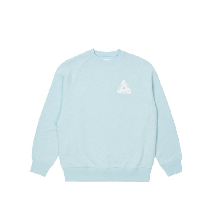 Thumbnail TRI-FERG SLUB CREW LIGHT BLUE one color