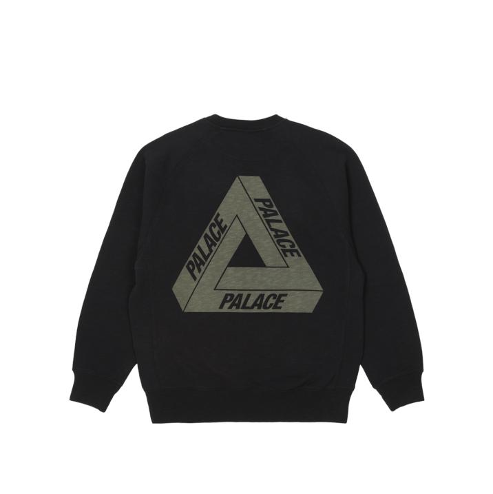 Thumbnail TRI-FERG SLUB CREW BLACK one color